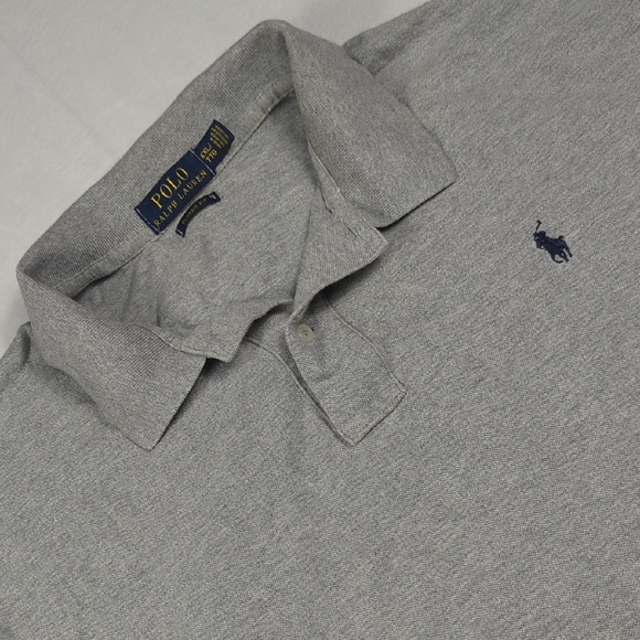Polo Ralph Lauren Other - Polo Ralph Lauren Classic Fit Heather Gray Mens Polo Shirt Size XXL